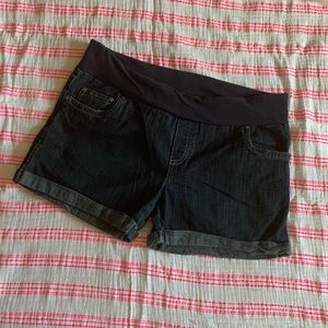 Oh! Mama Maternity Denim Shorts